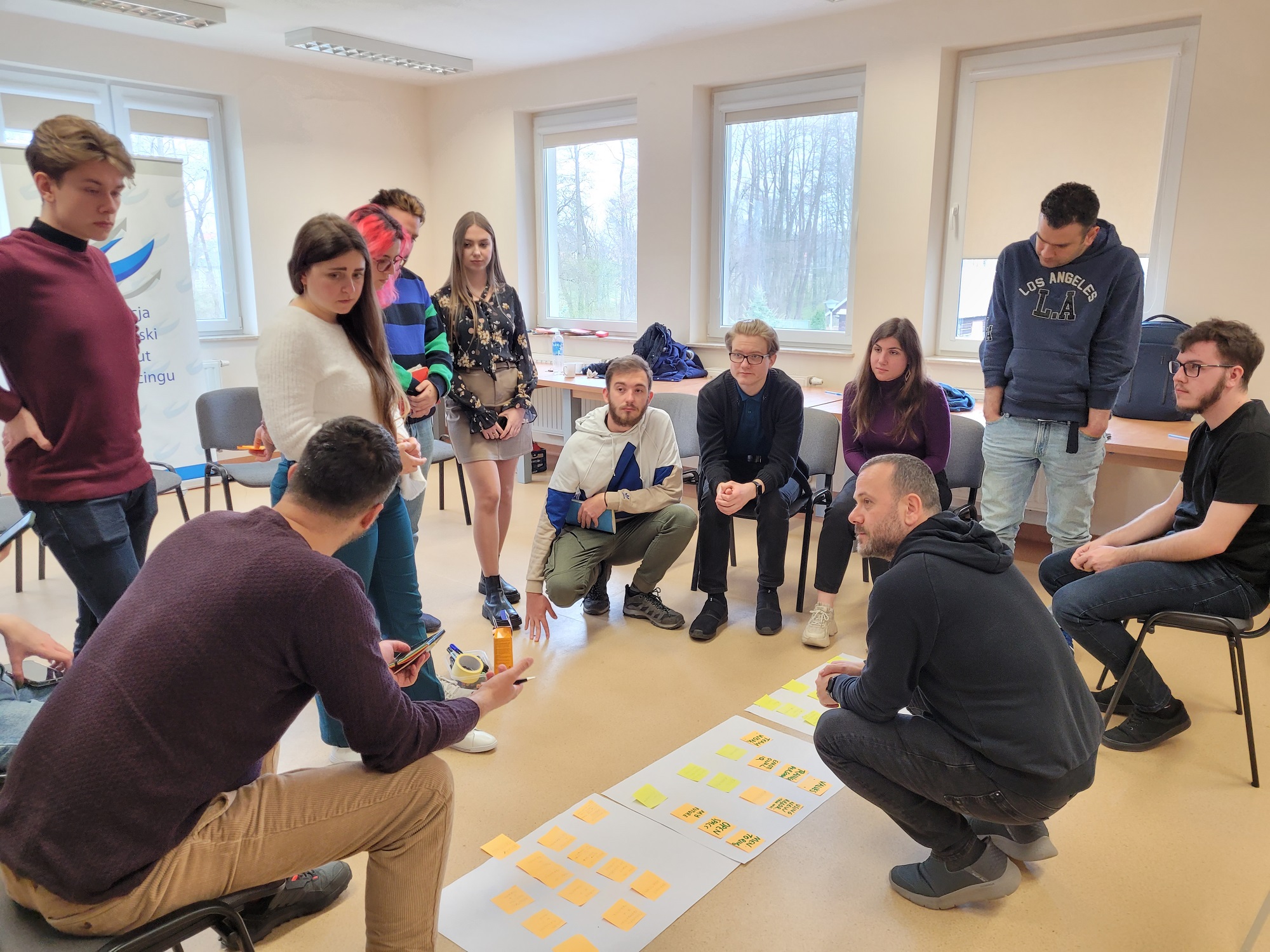 Zespół FEIO podczas działania projektowego