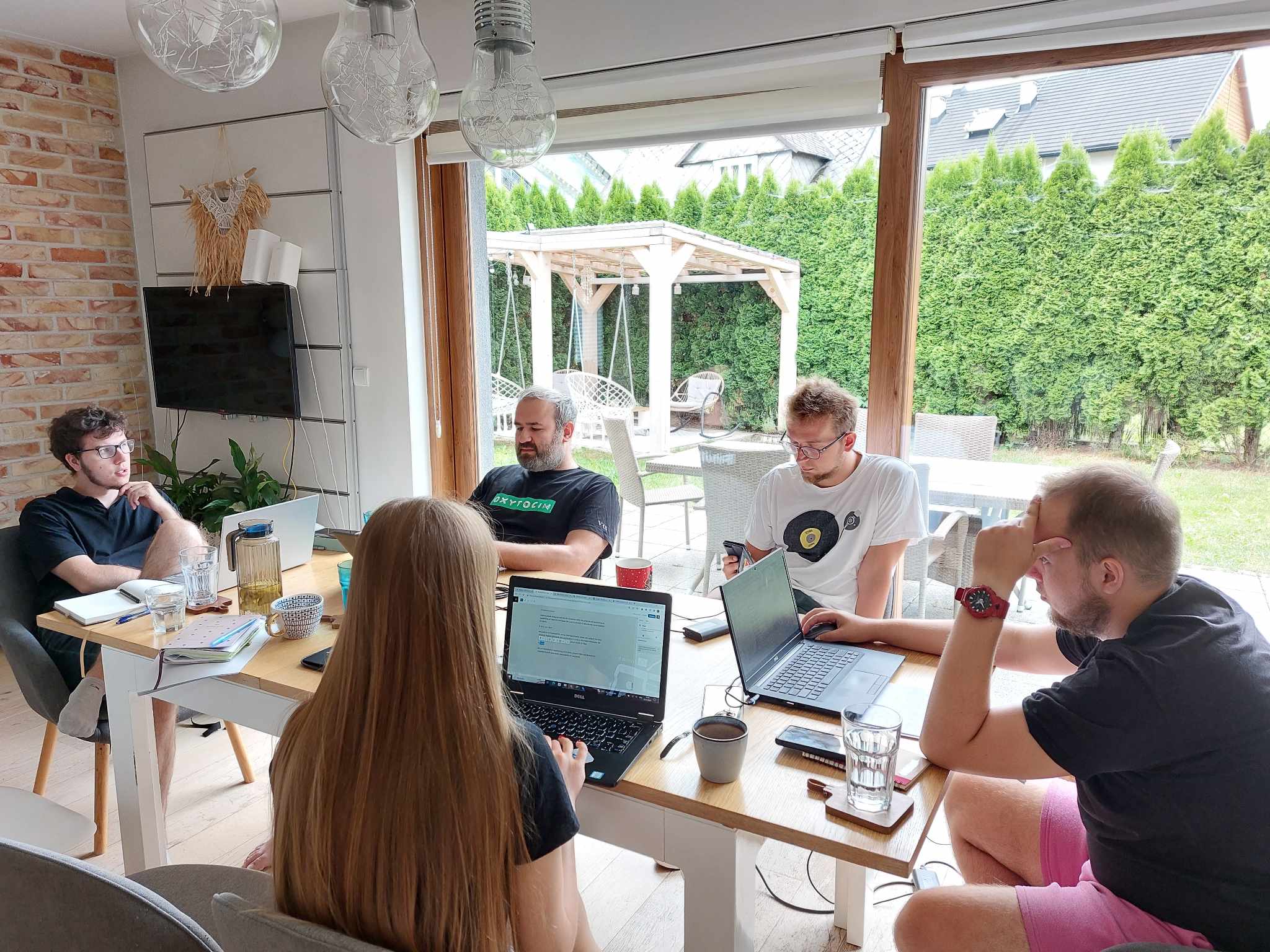 Spotkanie i współpraca zespołu FEIO